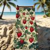 Strawberry Cute Anime Towel For Outdoor Camping Beach Towel Super Absorbent Quick-Drying Summer Towel
