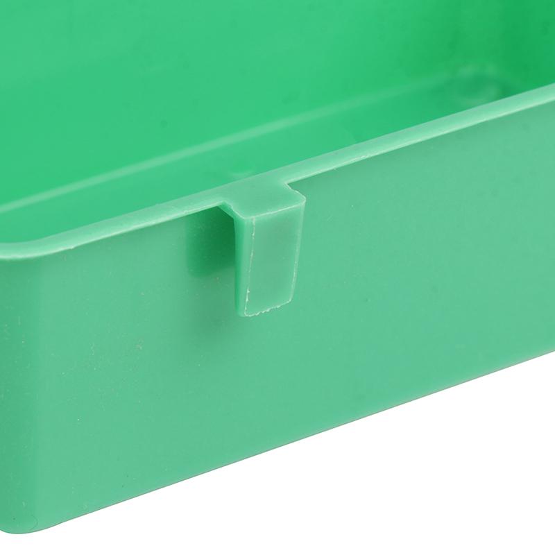 5Pcs Multifunction Food Tray Parrot Bathtub Animal Cage Standing Wash Shower Box