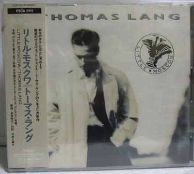 CD THOMAS LANG  Little Moscow ESCA5115 Epic 1990 Japan Rock Used