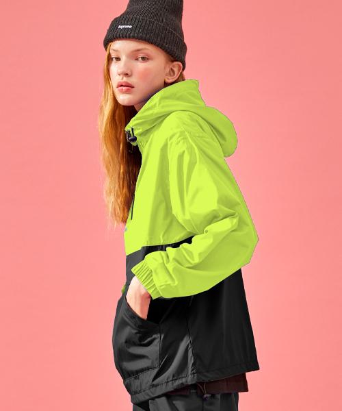 Uni Apparel Ua Tech Anorak Hoodie Neon