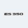 ABS-Buchstaben ES200 ES240 ES250 ES300h ES350 Glänzend Schwarzes Emblem Auto Kofferraumplakette Modifiziertes Aufgewertetes Aufkleber für Lexus ES Serie VH6