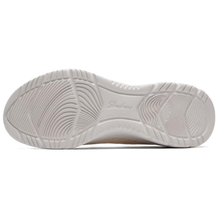 Skechers Scarpe da infilare in tessuto Bedford - Viste Autunnali Comode Versatili Casual Scarpe casual da donna Beige 159255-NAT