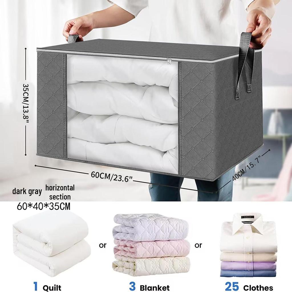 Premium Dustproof Moistureproof Non-Woven Storage Bag for Clothes and Quilts - Thickened Moving Solution