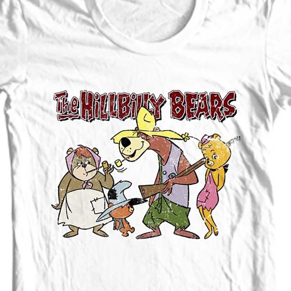 

The Hillbilly Bears Tshirt White Cotton Tee For Men Women S4XL Unisex T-Shirt XXXL