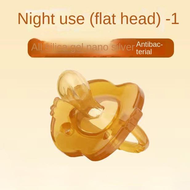 

Daily and night Silicone Baby Pacifier Food Grade Silicone Newborn Soother Solid Color Dummies Silicone Nipple For Bebe