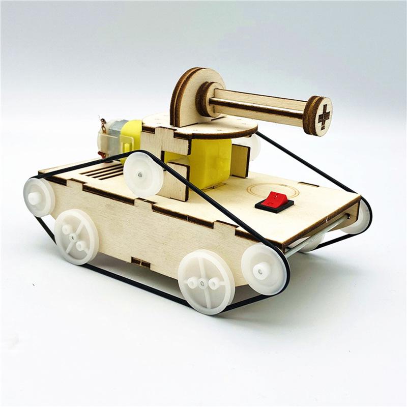 DIY Tank Car Kit: Children's Science Experiment & Educational Assembly Toy