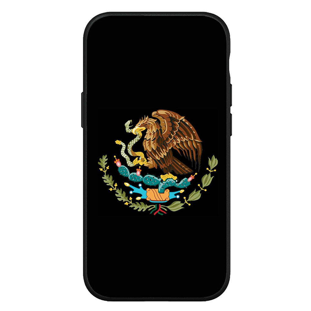 for Samsung Galaxy S24 S23 iPhone 16 15 14 Xiaomi Redmi Note 13 12 11 10 8 Plus 9 Pro Max X XR 14C Phone Case Mexico Flag Mexican OPPO Huawei Cover