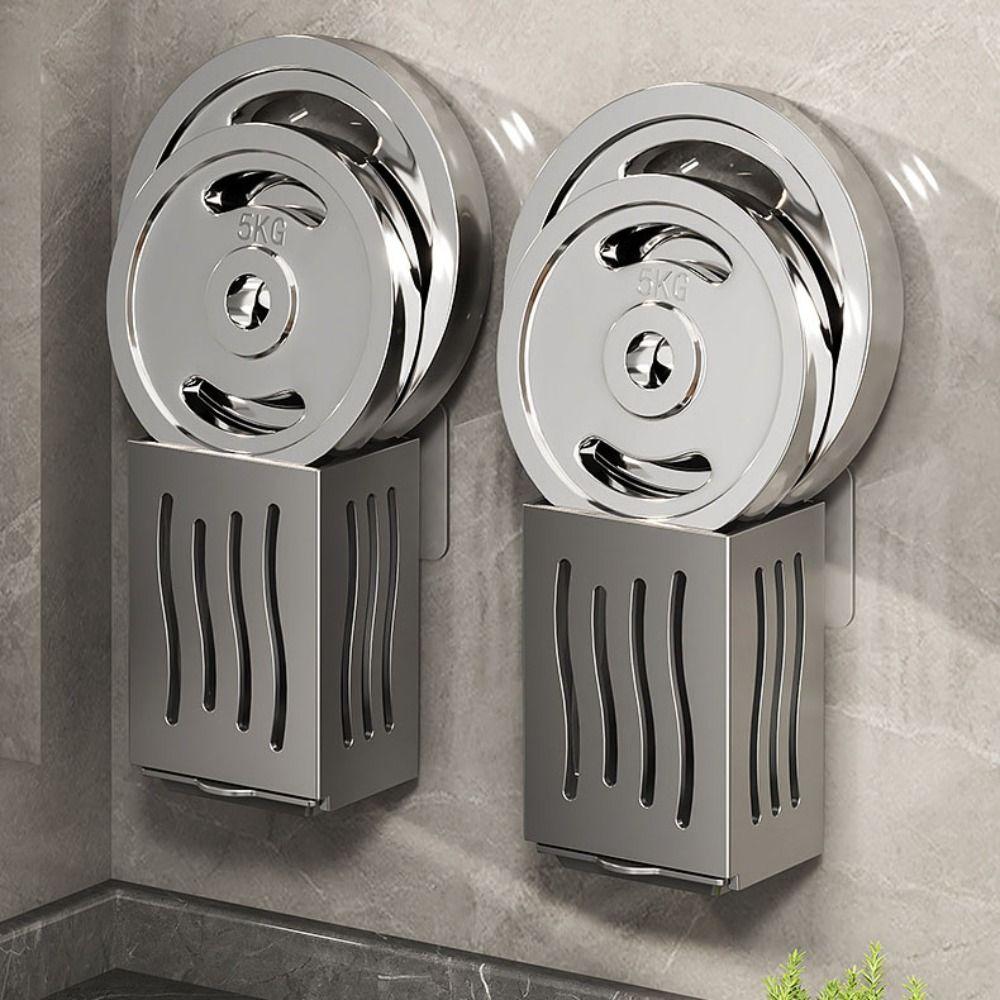 Wandmontierter Essstäbchenhalter Schwarz Besteckhalter Multifunktionaler Abtropf-Essstäbchenkorb für Zuhause