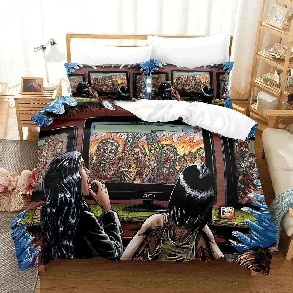 

3D Print Extinction Parade Max Brook s Bedding Set Boys Girls Twin Queen Full Size Duvet Cover Pillowcase Bed Adult Bedroom 70x133cm 3pcs