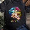 Whisper Words of Wisdom T-Shirt: Hippie Soul Peace Sign Tee