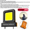 12-72V Work Lamp Light Power Tool Accessories For Makita 18V For DeWALT 20V For Milwaukee For Bosch For M18 Lithium Battery Case