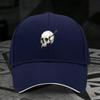 Skull and Arrow Graphic Baseball Cap Vampire Fang Style Street Adjustable Polyester Baseball Hat