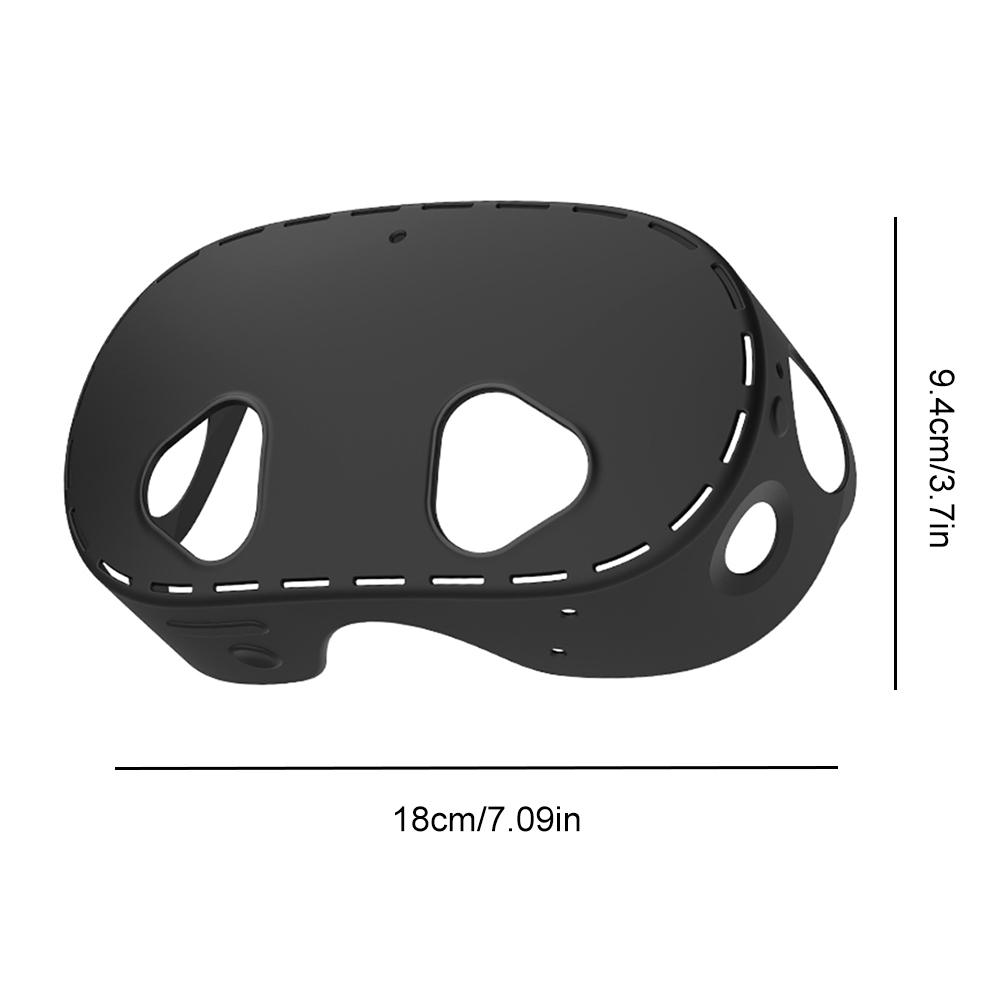 Silicone Cover Anti-Scratch Protective Case VR Shell Cover Front Headset Protector Cover for Meta Quest 3S VR Glasses Headset