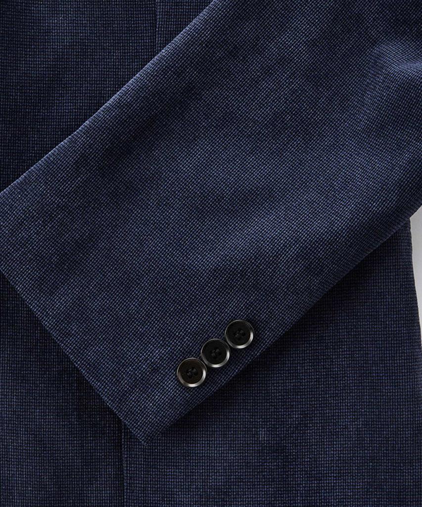 Stco Diems Warm Velour Setup Jacket_Navy (Classic Fit)_Dejva02Csn