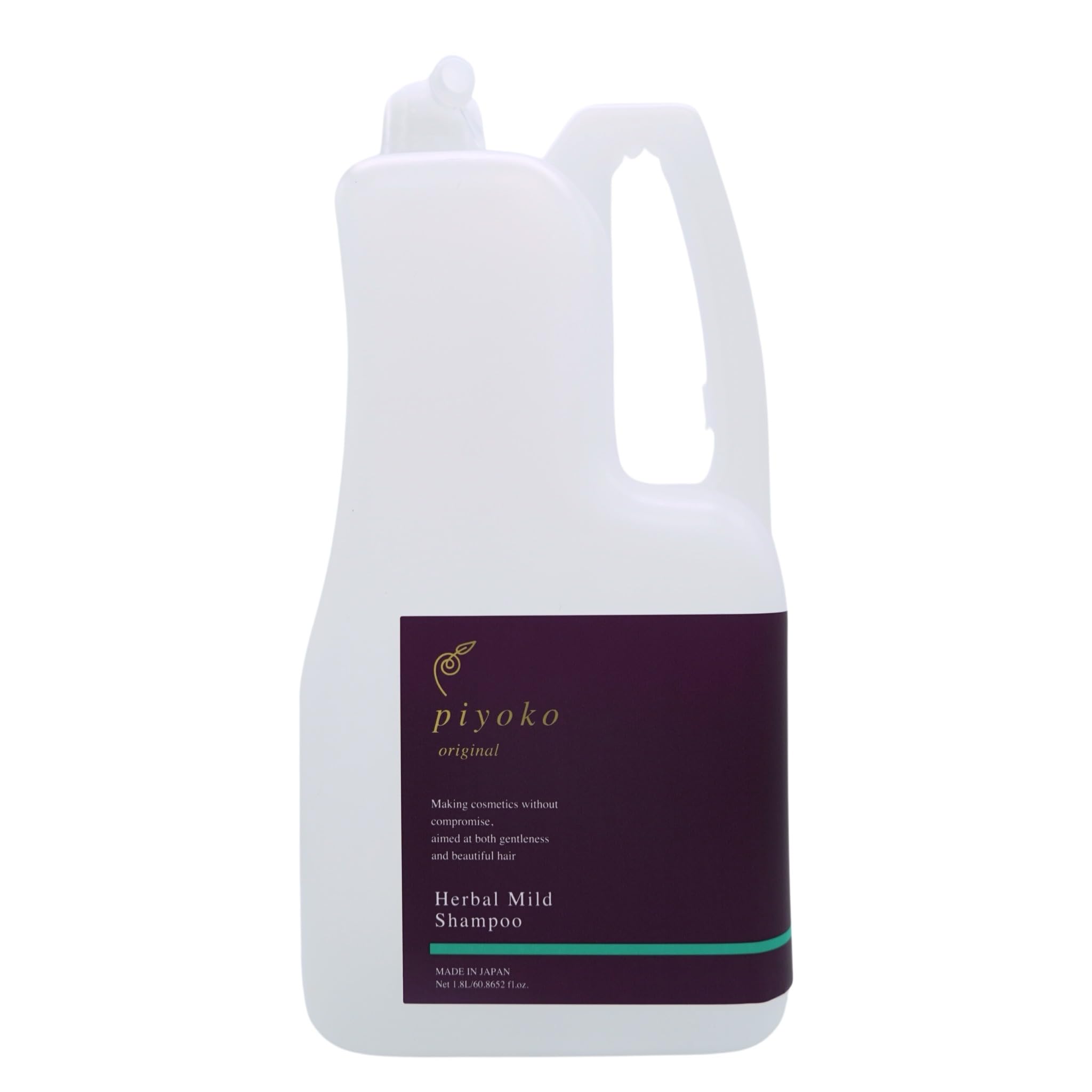 

piyoko herbal mild shampoo 1800ml зелёный
