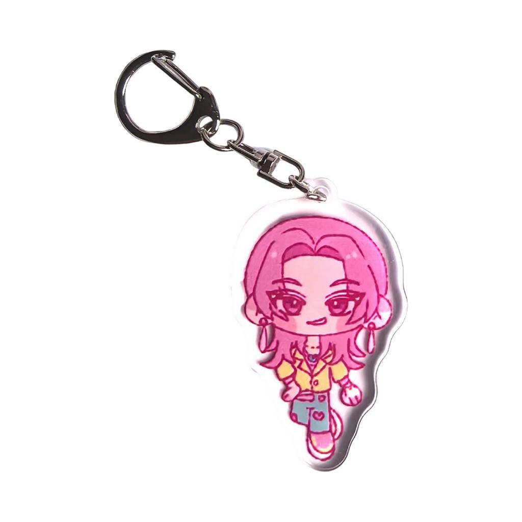 Akryl Nøkkelring Anheng – Søt Dekorativ Gave Til Studentryggsekker
