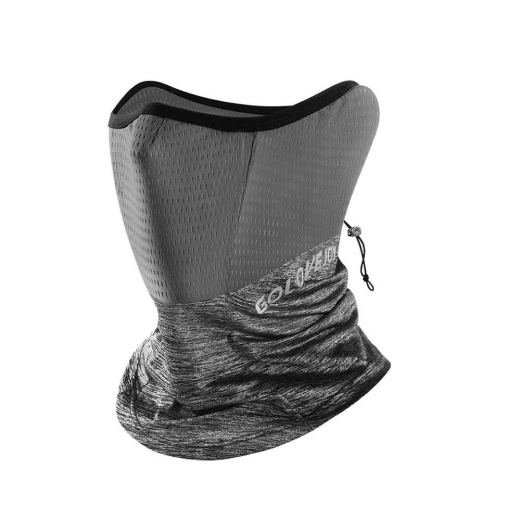 Quick-drying Ice Silk Scarf Breathable Cycling Mask Sun Protection Mask  For Men Women