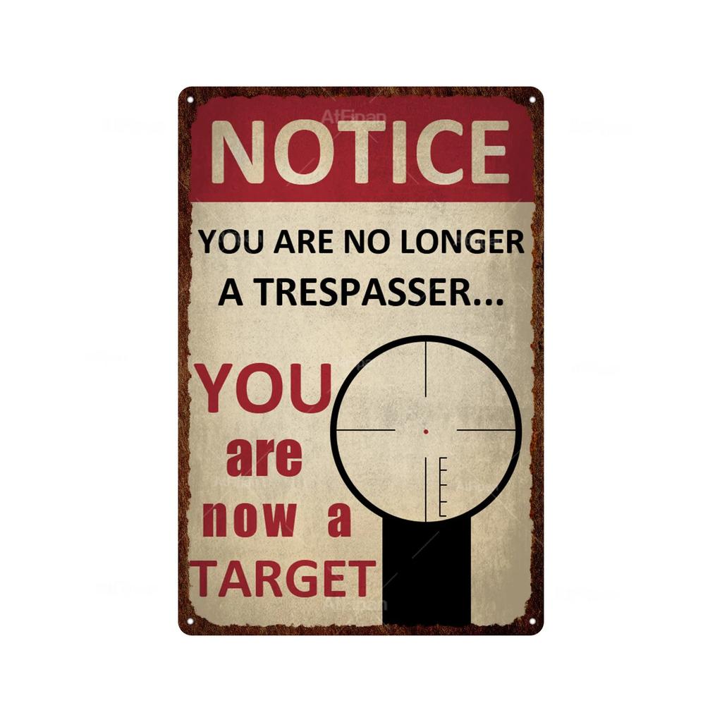 Vintage Warning Tin Sign  DO NOT DISTURB Metal Decorative Plaque Iron Painting Wall Decor for Man Cave Room Cafe Park