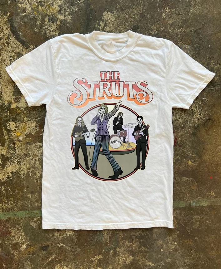 Collection The Struts Band Tour Basic All Size S to 5XL T-shirt S