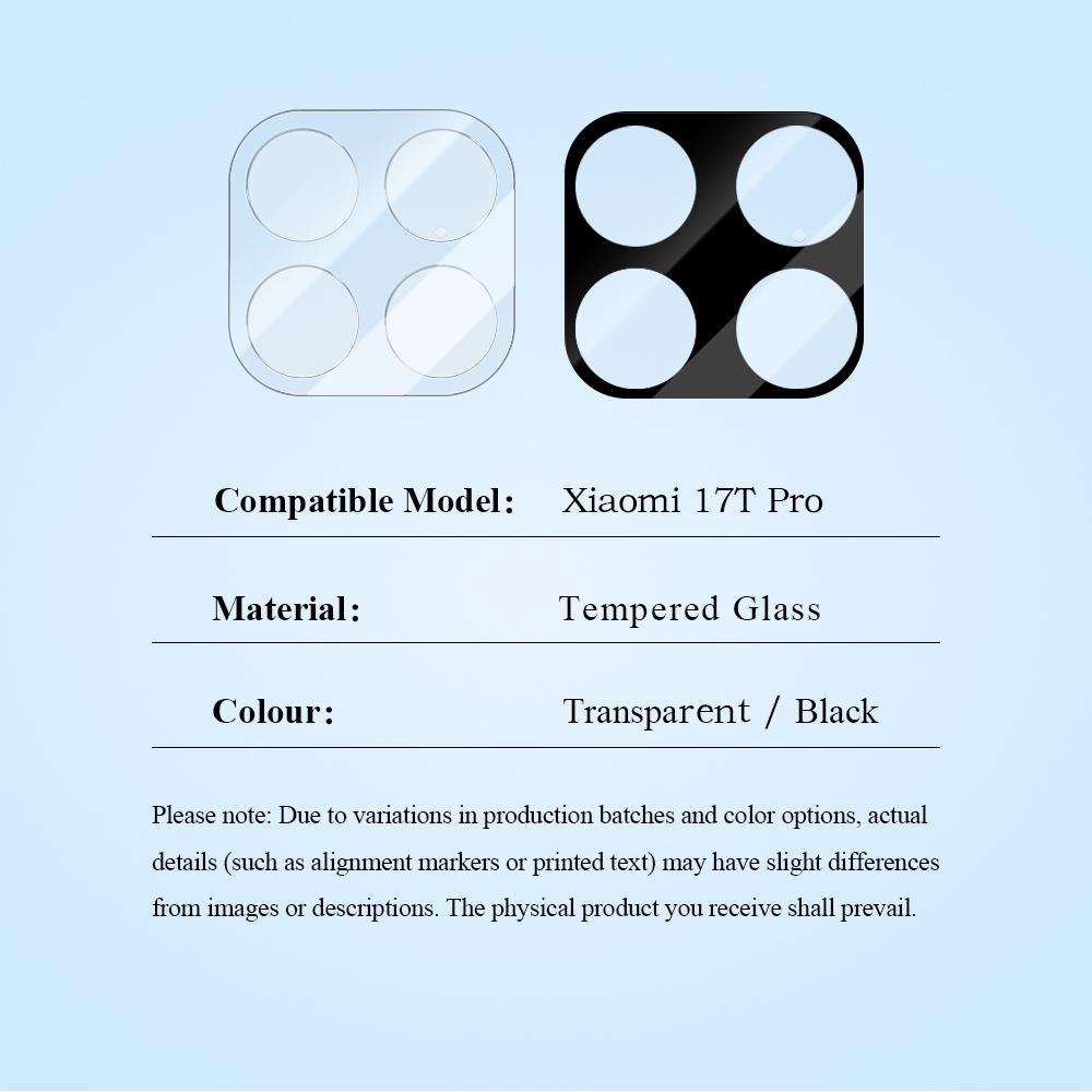 Vetro Lente Xiaomi 17T / 17T Pro LeReach TF Pellicola Protettiva Fotocamera