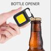 Super Bright Mini COB Keychain Portable light Flashlight Charging Lamp Camping Lights with Magnet 4 Lighting Modes Forwork Light