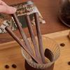 Professional  Walnut Stir Stick Round Tip Coffee Accessory Ergonomic Long Grip Stirring Spoon Home Cafes Essential