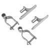 304 Stainless Steel Hinge Accessory 36mm Gate Brackets 304 Stainless Steel Hinges Complete Installation Package