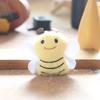 Bee Plush Mini Toy Keychain Pp Cotton Stuffed Animal Girls Accessory Decor Room