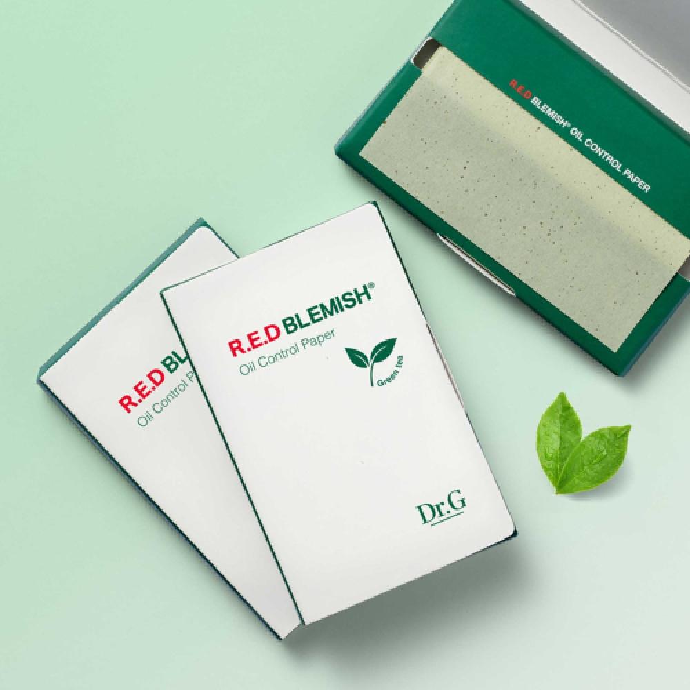 Бумага для контроля жирности Dr.g Red Blemish 70 листов X 3 FREE