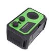 Solar Hand Crank Radio AM FM WB Portable 16000mAh Battery Operated Radio with SOS Flashlight Power B