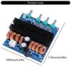Large Power TDA7498E Digital Power Amplifier Board 2.1CH Board with Superior Heat Dissipation Function for DIY Projects