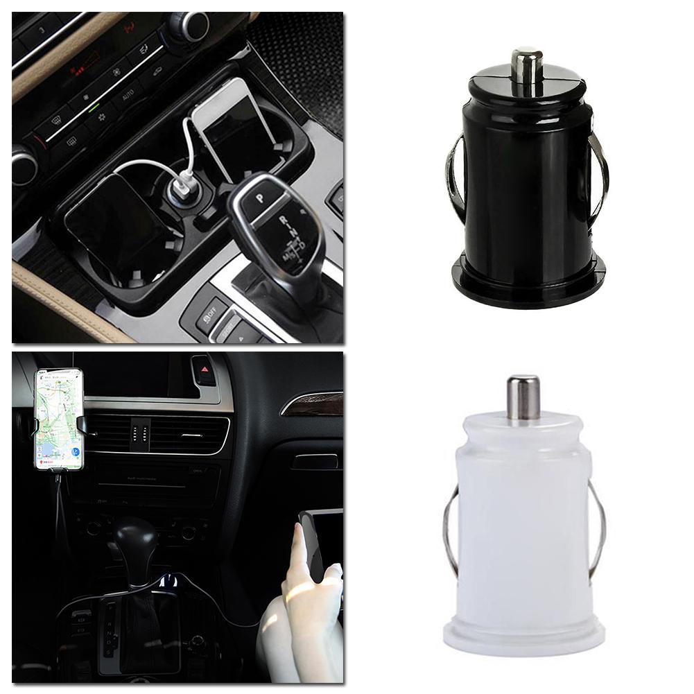 5V/2A Output Dual USB Car Charger 2 Port Cigarette Lighter Adapter Charger USB Power Adapter For All Smart Phones Auto Kits