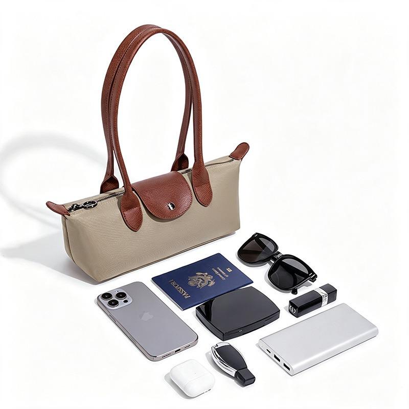 Kontrastfarben, Knödeltaschen, stilvolle und einfache Handtaschen, vielseitige Pendler- und leichte Schulter-Achseltaschen