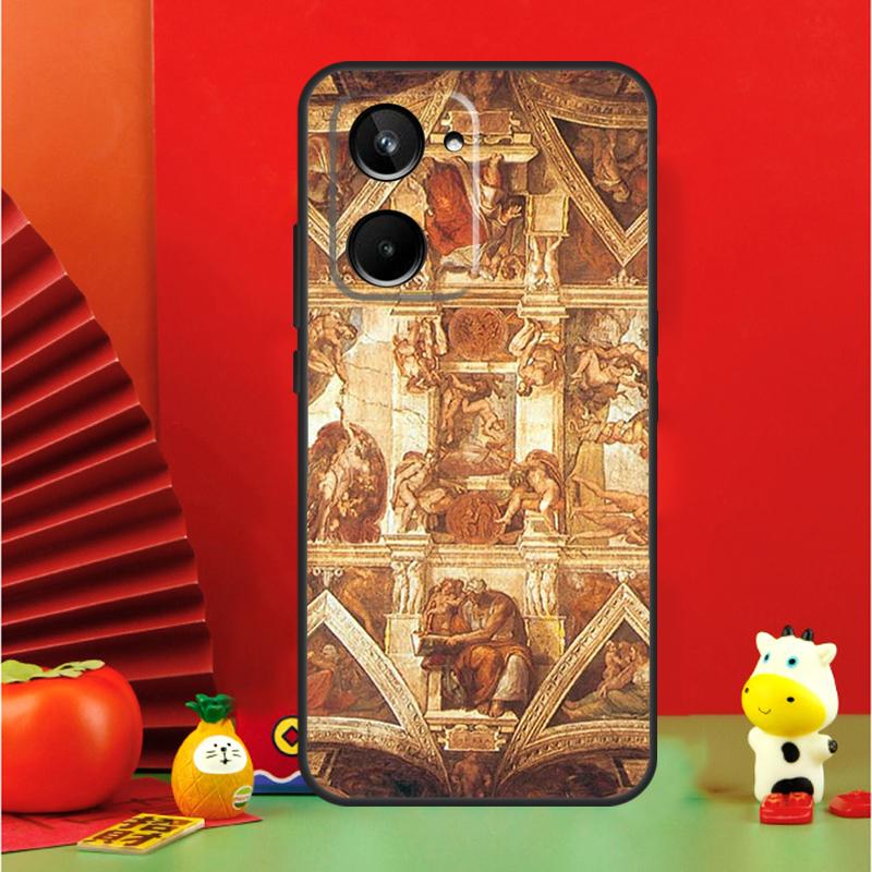 

Michelangelo Art For Realme GT Neo 6 C21Y C25s C30 C31 C33 C35 C51 C53 C55 C67 GT5 9 10 11 12 Pro Plus Case For Realme 12 Pro