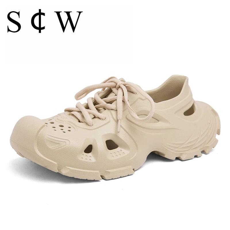 

2025 New Model ADULT EVA Sandals Male and Female Couple Slippers Fashionable Beach Water Wading Shoes 45