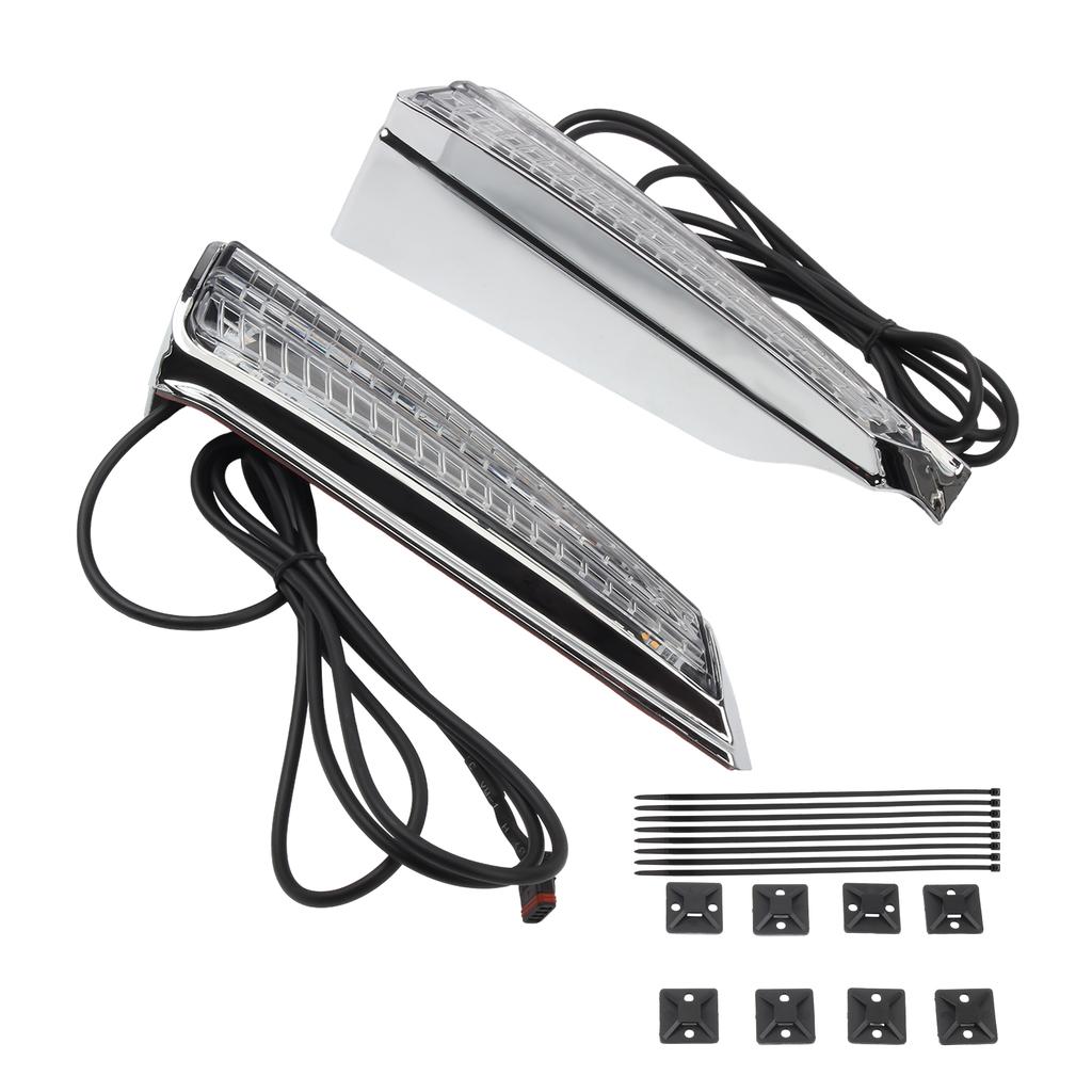 For Honda Goldwing GL1800 F6B 2018-2023 Touring Motorcycle Rear Fender LED Tail Lights Turn Signal DRL Assembly Saddlebag Lamp