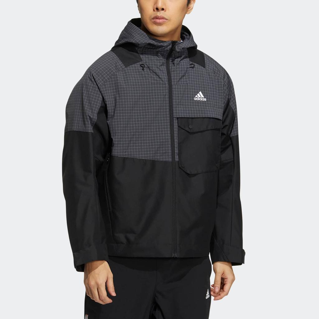 New Adidas Jackets Men Black HN9041
