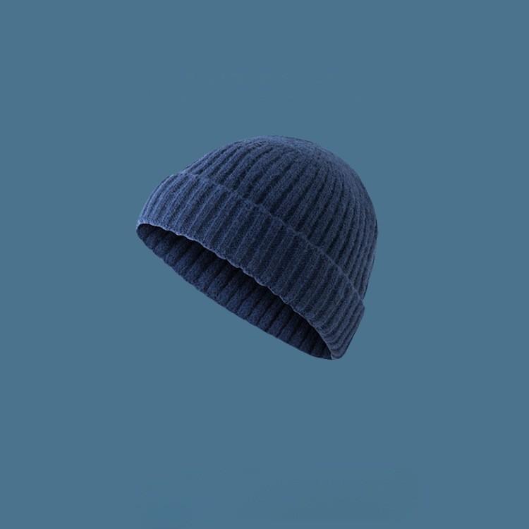 Melon Rind Knitted Hat Naked Couple Street Hip Hop Versatile Men's and Women's Autumn and Winter Hat Cold Hat Wool Hat