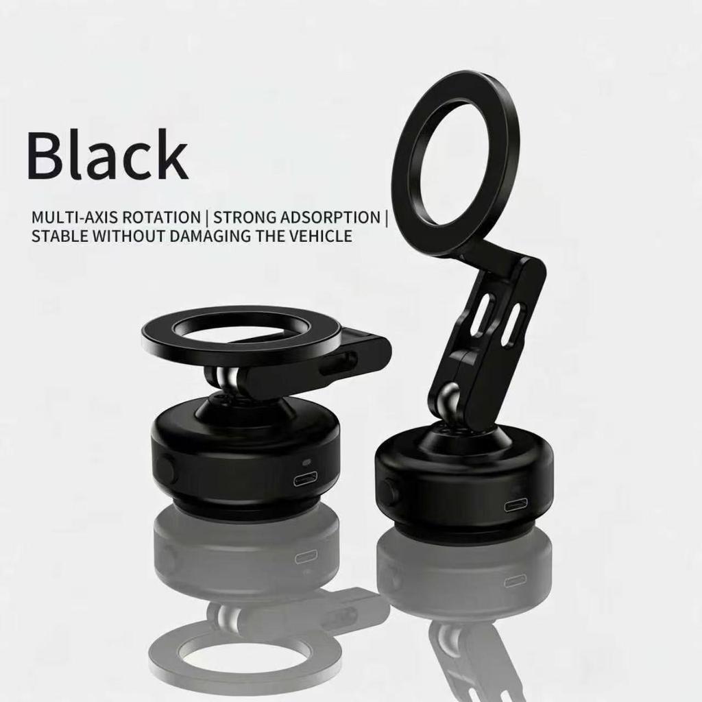 Magnetic Car Phone Holder with Vacuum Suction Cup Mount
