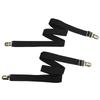 2PCS 90-180cm Bed Sheet Strap Clip   Fasteners   Mattress Holder (white)