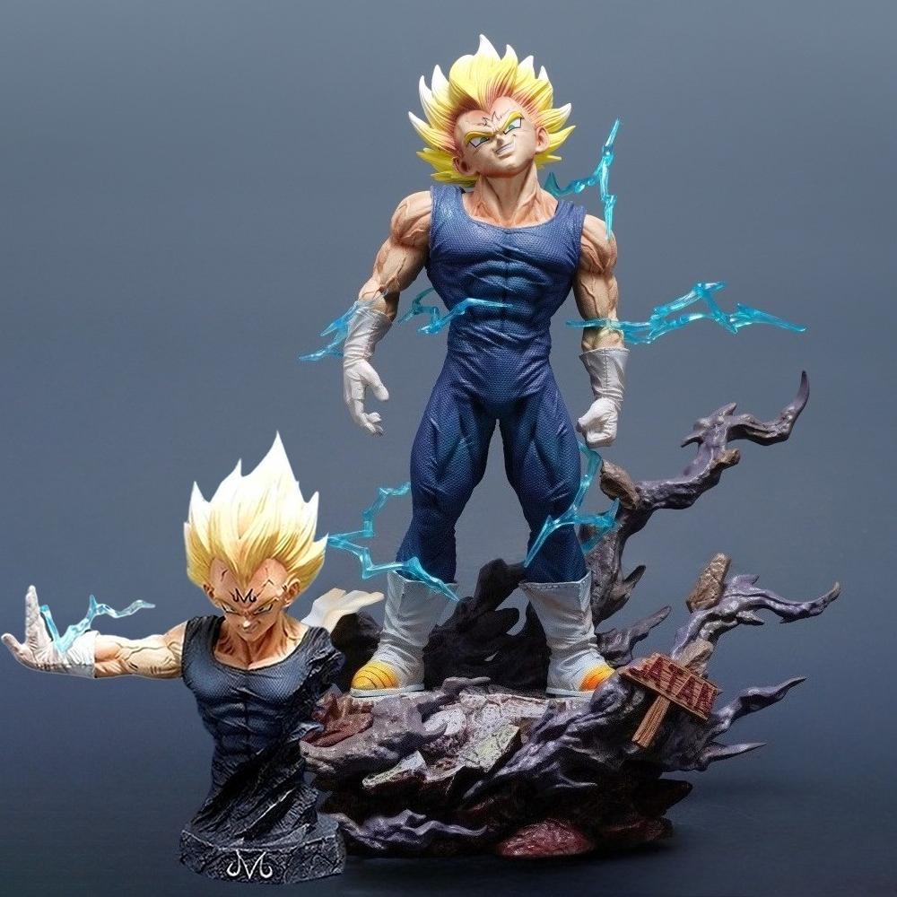 

32cm/12.6in Anime Dragon Ball Figure Majin Vegeta Action Figures Pvc Statue Desktop Ornamen Collection Model Toys Gifts