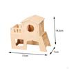 Hamster House Habitats Activity Cage Accessories Hideout for