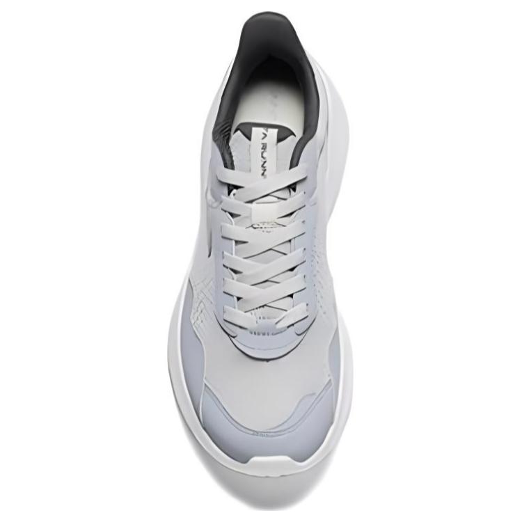 New Anta Slip Resistant, Abrasion Resistant, Lightweight Low Top Casual Running Shoes Men's Gray 912435559-3