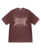 UNTAPPED STUDIO Neo Spike Pigment Oversized Short Sleeve T-Shirt 5 Colors
