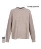 MAREMONTE Big Logo Mock Neck Knit_M231Mkt01P0