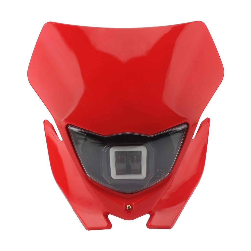 Motorcycle Headlight Plate LED Designer Style for Kawasaki KLX 230 250 150 110R 230R Honda CRF 450 Universal Enduro Motocross