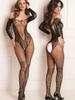 Sex Women'S Bodystocking Hot Hollow Out Sexy Lingerie Fat Plus Size Full Bodysuit Erotic Woman Open Crotch Underwear Clothing