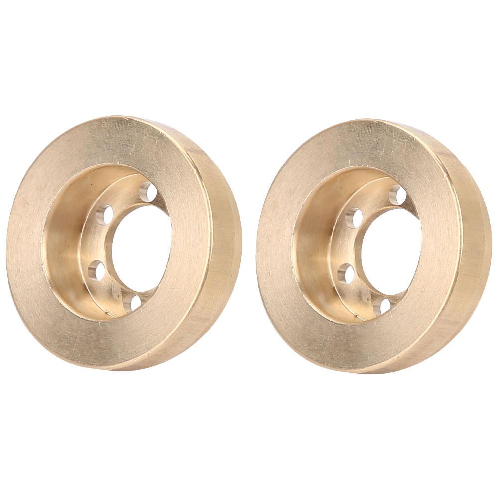 

1.9 Inch CNC Machining Brass Internal Counterweight for TRX4 RC Car Wheel Hub