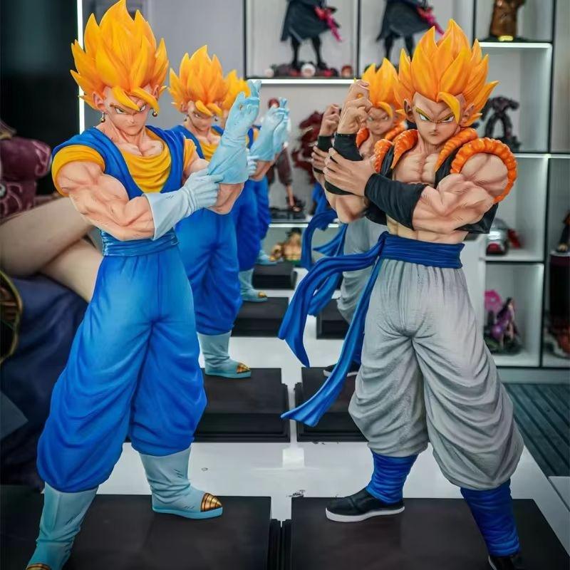 Jt Gogeta Becit Statue Figurine d'Action-Collection Super Saiyan Modèle Jouet Décoration de Chambre de Collection Ornements