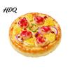 Doll Mansion Food Accessories 2Pcs Mini Resin Pizza Ornaments Realistic Miniatures Tiny Miniature Scene Decorations Ornaments for DIY Craft Project,